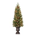 Estate Pine Pre-Lit Tree - 4'