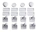 Magnetic child Safety Locks for Cabinets, Drawers, Cupboard, 8+2 set, Easy Installation, Fixative 3M Adhesive, No Screws Needed..