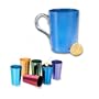 RETRO ALUMINUM TUMBLERS AND PITCHER 7PC SET