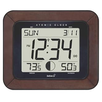 SkyScan Atomic Clock with Outdoor Temperature/Phases of the Moon