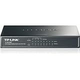 TP-LINK TL-SG1008P 8-Port Giagbit PoE Switch, 4 POE ports, IEEE 802.3af, Max Output 53W