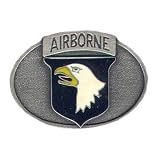 Screaming Eagle Airborne Belt Buckle by Bergamot