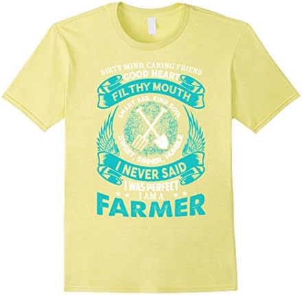 Men's Farmer I Never Said - Farmer Shirt Small Lemon