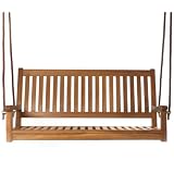 Java Teak Hardwood Outdoor Patio Porch Swing