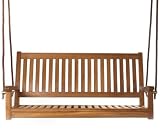 Outdoor Patio Furniture: 3-Seater Hammock Canopy Swing