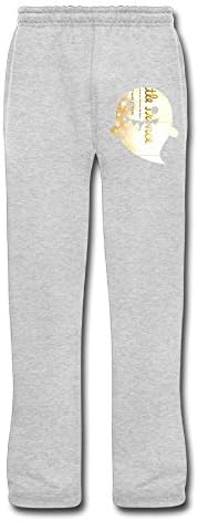 LQYG Ballon Ghost Men's Active Trousers.Trouser New Arrival Pants Ash XXL