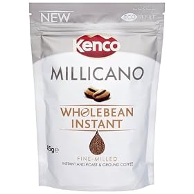 Kenco Millicano Wholebean Instant Coffee Refill 85 g (Pack of 6)