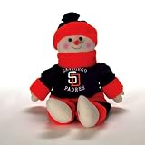 22" MLB San Diego Padres Plush Snowman Snowflake Friend Christmas Figures