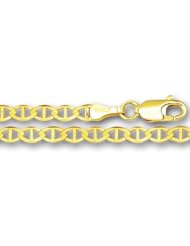 10K Yellow Gold Mariner Link Chain - Width 3.2mm