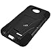 LG Ultimate 2 Case 3-items Bundle-VGUARD Dual- Layer Hard/Gel Hybrid Kickstand Armor Case (Black/Black)+ICE-CLEAR(TM) Screen Protector Shield(Ultra Clear)+Touch Screen Stylus