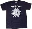 ALICE IN CHAINS - Sun Logo - Black T-shirt