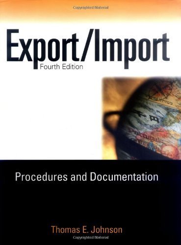 Export/Import Procedures and Documentation (Export/Import Procedures & Documentation)