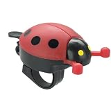 DMN Ladybug ping bellRed w/Black spots