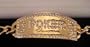 Poker Champion Gold Link Bracelet with Swarovski Crystals