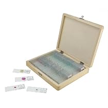 Celestron 44412 Prepared Microscope Slides (100-Piece Set)