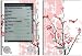 Pink Tranquility Design Protective Decal Skin Sticker for Sony Digital Reader PRS-505 Models
