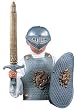 Kids Crusader Costume Set - Black