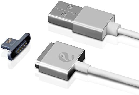 Voscale 1.3 M Super Magnetic USB Devices Cable 6ft Charger Lighting Cord for Apple Iphone 5/5S/5C/6/6S/plus Ipad mini/air (WHITE)