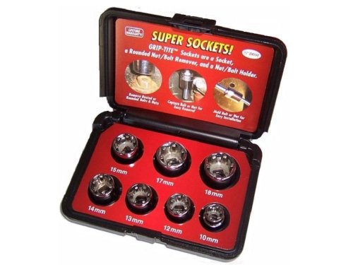 Grip-Tite 00103 7-Piece Metric Super Socket Set