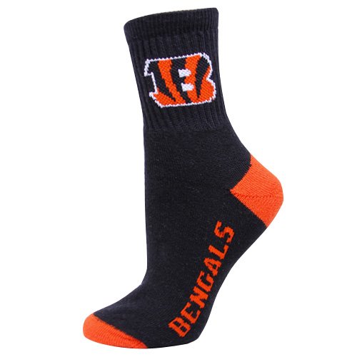 Cincinnati Bengals Team Color Quarter Socks