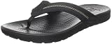 crocs Men's Yukon Flip Flop,Black,10 M Us