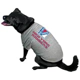 NHL New York Rangers Gray Dog T-shirt