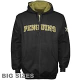 Pittsburgh Penguins Black Full Zip Hoody Sweatshirt