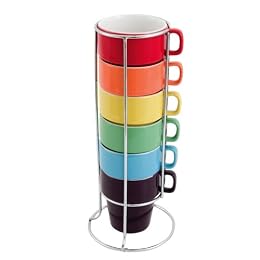 Cappuccino Tower Set with Stand