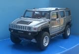 Hummer H2 in Grey Scale 1:72