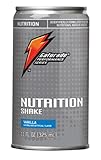 Gatorade Performance Series Nutrition Shake, Vanilla, 11-Ounce Cans (Pack of 6)
