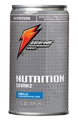 Gatorade Performance Series Nutrition Shake, Vanilla, 11-Ounce Cans (Pack of 6)