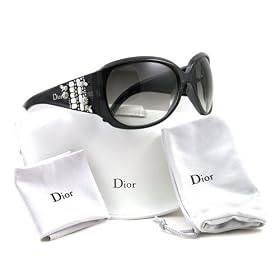 Buy AUTHENTIC DIOR LIMITED KIH SHINY BLACK PLASTIC SUNGLASSES