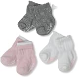 Robeez Baby-Girls Newborn 3 Pack Girly Girl Basics