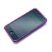 Rix iPod touch 4th TPUケース+フィルム+ストラップ付Dockキャップ パープル RX-IPT4GTOPP