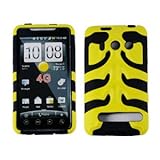 BLACK SKIN with Yellow Hard Design Fish BONE SERIES Faceplate Cover Sleeve  ....
