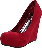 Mia Women's Ivette Wedge Pump,Berry,8 M US
