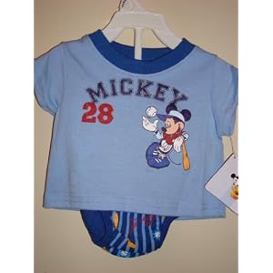 Disney Baby Boy Shirt and Shorts Set (6-9 Months)