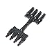 IRCtek A Pair Solar Energy Photovoltaic Panel T-Type MC4 Branch Connectors (M/4F+F/4M)