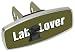 Heininger Automotive 4239 HitchMate Premier Series Hitch Cap Lab Lover Black Head
