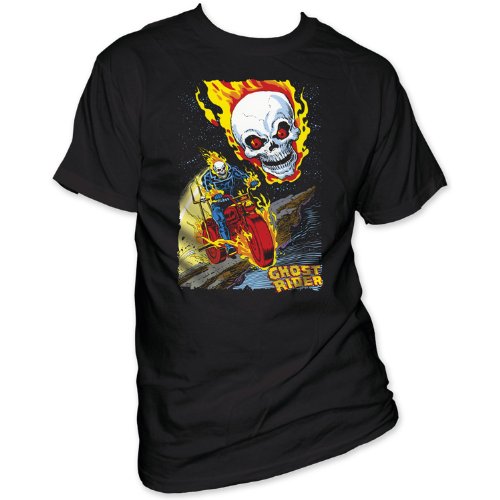  Ghost Rider Mens T-Shirt In Black