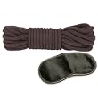 Doc Johnson Cotton Bondage Rope Japanesse Style Black Adult Sex Toy Kit