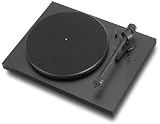 416eJfgSI4L. SL160  Pro Ject Debut III Phono USB Plattenspieler (Tonabnehmer Ortofon OM 5E, USB 2.0) schwarz