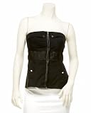 2b Sleeveless Satin Banded Halter Top black (XS) 416eJjLT2kL. SL160 2b Sleeveless Satin Banded Halter Top black (XS)