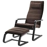 IKEA BOLIDEN Chair and Footstool Chaise Lounge Set