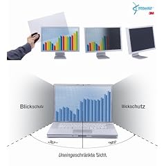 Vikuiti Blickschutzfilter passend f�r Computerkassen mit 43.2 cm (17.0 Zoll) Widescreen Display [368 x 229 mm], Blickschutz Filter, Sichtschutzfilter, Blickschutzfolie, Sichtschutz, Bildschirmfilter, Blickschutz Folie