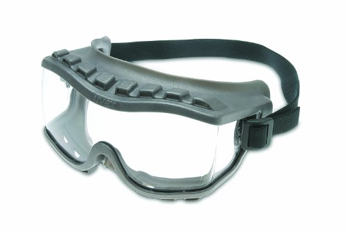 Uvex S3800 Strategy Safety Goggles, Gray Body, Clear Uvextra Anti-Fog Lens, Direct Vent, Fabric Headband On Sale