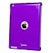 Poetic ThinShell Duo Acrylic Back Smart Cover Partner Case for the NEW Apple iPad 3rd Gen compatible with Apple Smart Cove Transparent Purple ( 3 Year Manufacturer Warranty From Poetic)