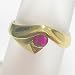 burmese4  - 14K Yellow Gold Burmese Ruby Ring