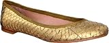lisa for Donald J Pliner Women's Luanui-FI Flats,Antique Gold Fish,8 M US