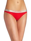 Calvin Klein Womens Metallic Chrome Bikini